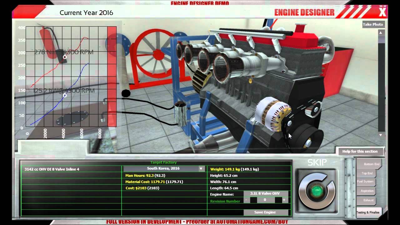 Car Engine Simulation Software